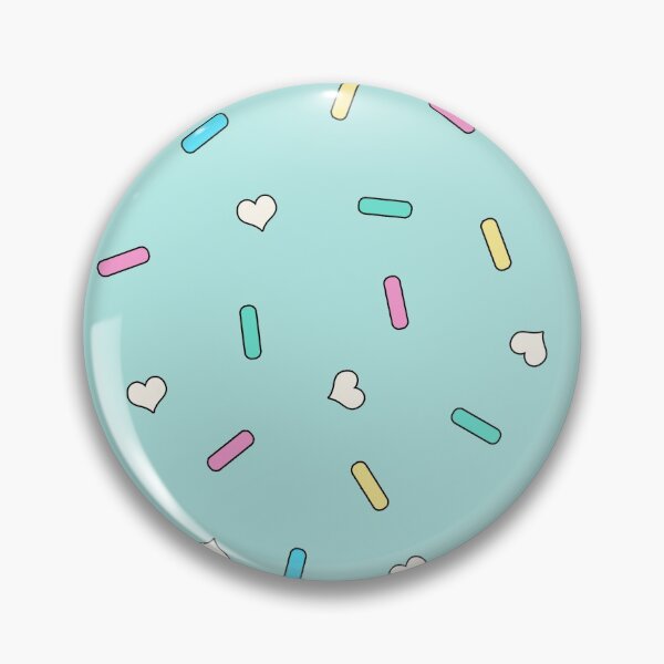 Item preview, Heart Sprinkles Mint designed and sold by ohboeys.