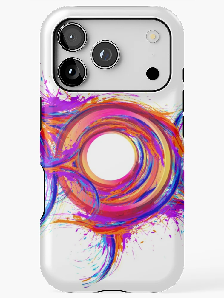 Thumbnail 1 of 4, iPhone Case, Colorful Pattern designed and sold by SIMSCollection.