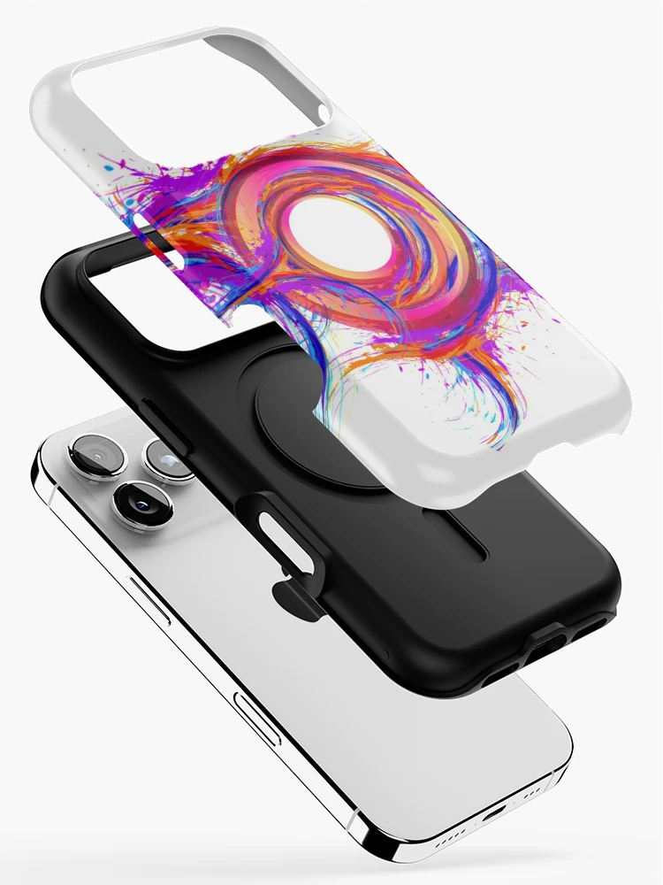 Thumbnail 2 of 4, iPhone Case, Colorful Pattern designed and sold by SIMSCollection.