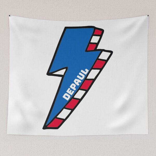 Item preview, Depaul University Lightning Bolt designed and sold by kkosmicki.