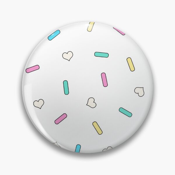 Item preview, Heart Sprinkles White designed and sold by ohboeys.