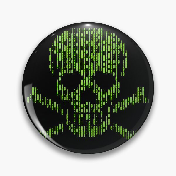Item preview, Binary danger signal designed and sold by hacktees-shop.