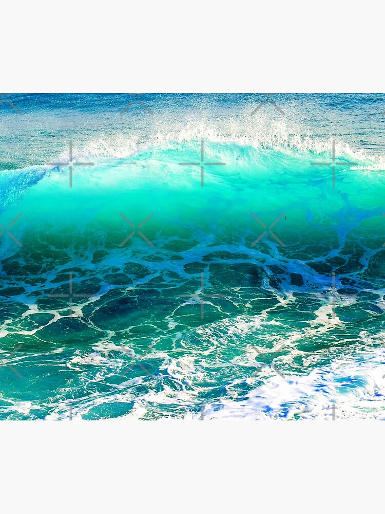 Discover Ocean Wave Ocean Sea Wave Design Duvet Cover