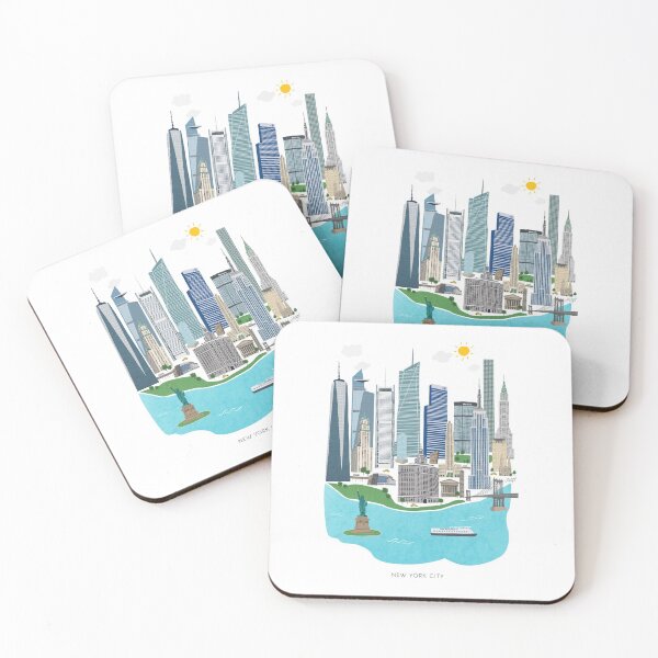 Item preview, New York City Illustration designed and sold by Lindseykayco.