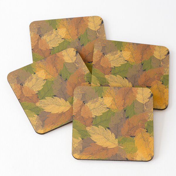 Item preview, falls leaves seamless pattern designed and sold by Milllla.