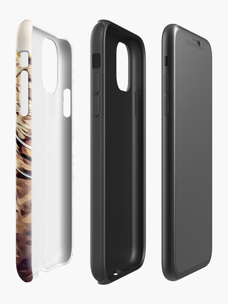 Alternate view of Wild Thing Tabby Cat Art iPhone Case & Cover