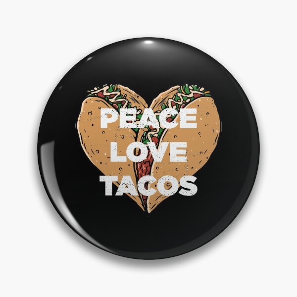 Item preview, Peace Love Tacos Funny Sarcastic Distressed  designed and sold by artworkbyrihen.