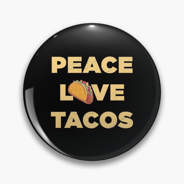 Item preview, Peace Love Tacos Funny Sarcastic Distressed  designed and sold by artworkbyrihen.