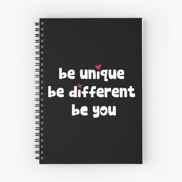Item preview, Be Unique Be Different Be You designed and sold by Arassa Design.