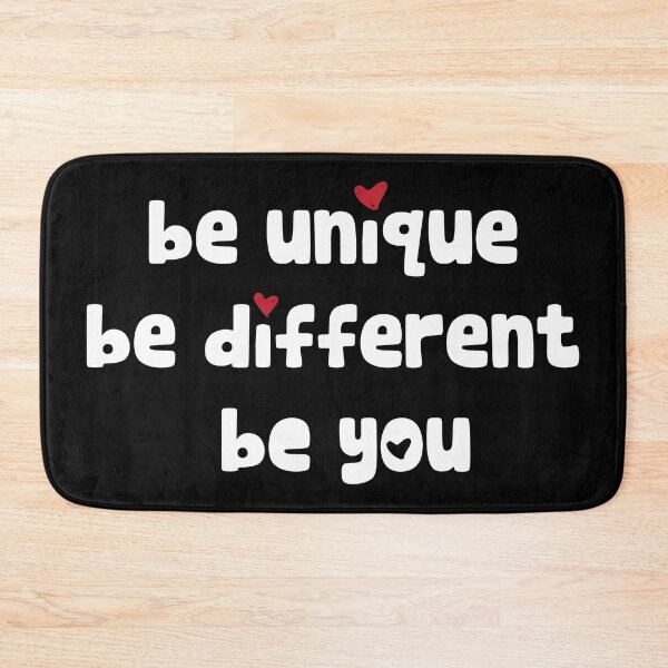 Item preview, Be Unique Be Different Be You designed and sold by Arassa Design.