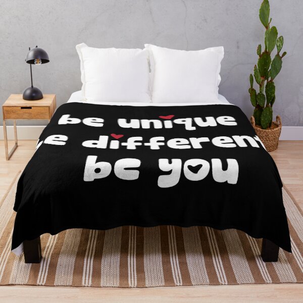 Item preview, Be Unique Be Different Be You designed and sold by Arassa Design.