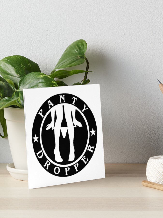 PantyDropper × UNCROWD Dry Flower BLACK PANTYDROPPER Dry Flower black（Panty Dropper Black & White