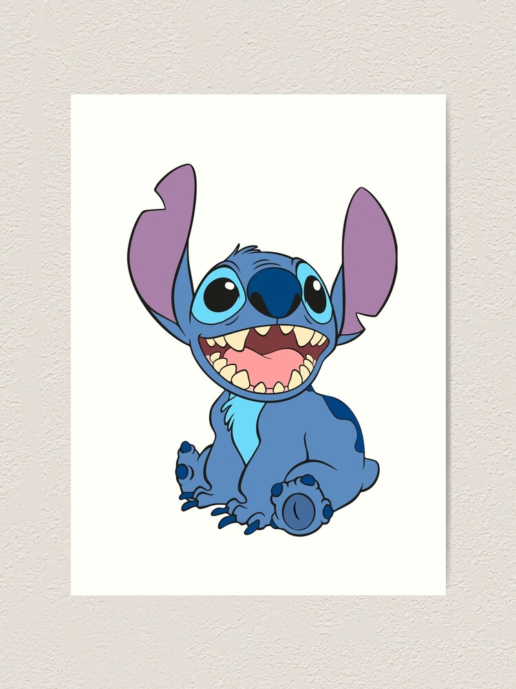 Stitch Art Print