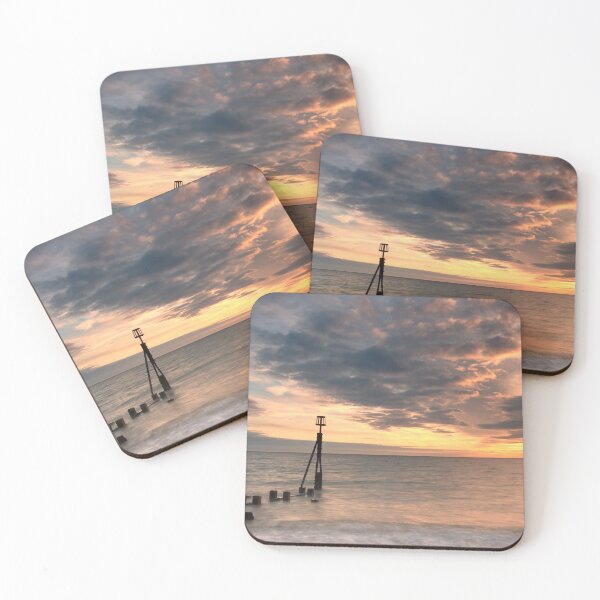 Item preview, Dramatic beach sunrise designed and sold by asbennettadam.