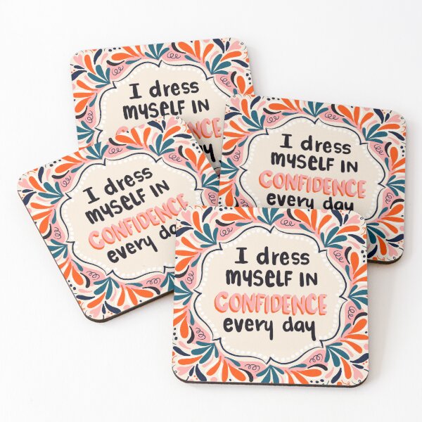 Item preview, I wear confidence every day (warm) designed and sold by printmesomecolo.