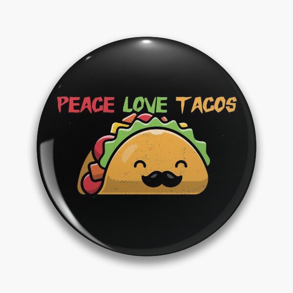 Item preview, Peace Love Tacos Funny Sarcastic Distressed  designed and sold by artworkbyrihen.