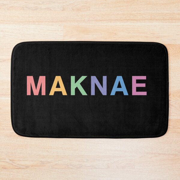 Item preview, MAKNAE - Cute PASTEL Rainbow Kpop Quote designed and sold by SugarSaint.