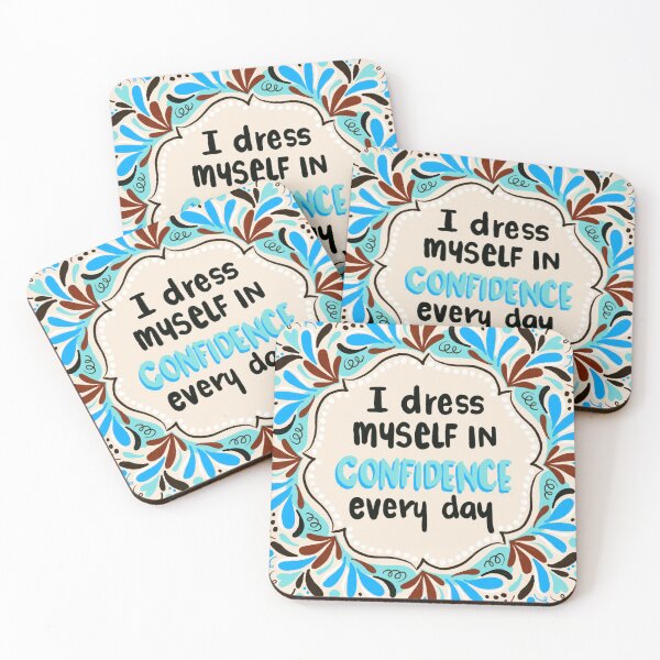 Item preview, I wear confidence every day (Cool) designed and sold by printmesomecolo.