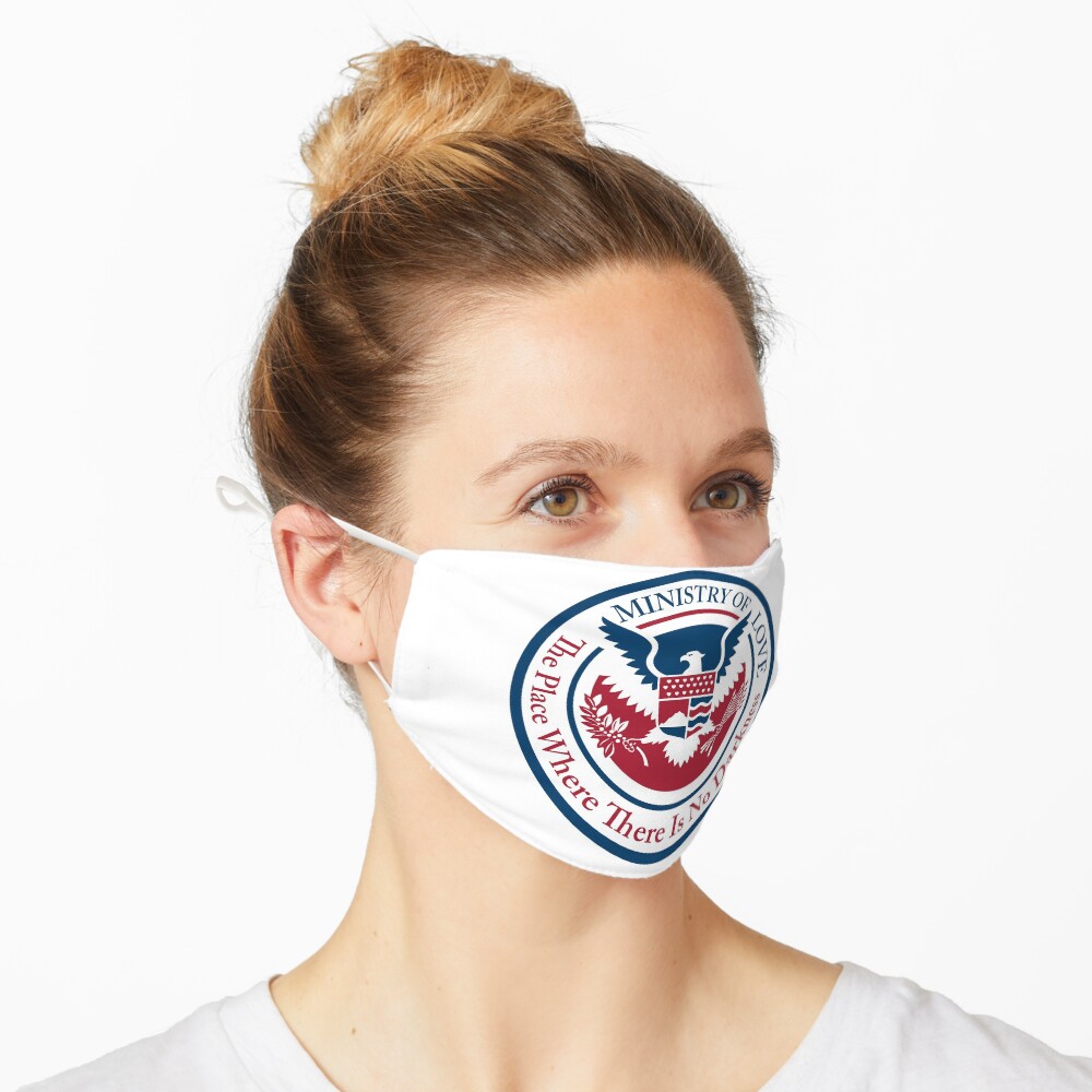 ministry of love, official seal Mask