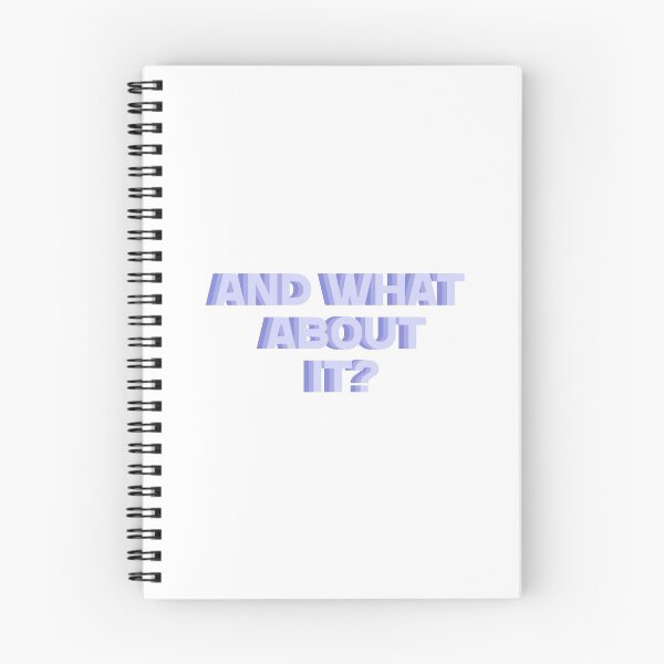 Item preview, And what about it? designed and sold by Needyconcepts.