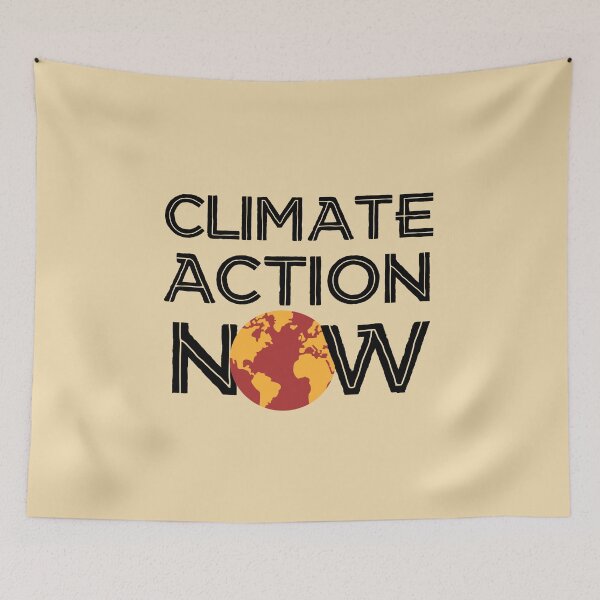 Item preview, Climate Action Now (black) - Strike to Save the Earth and Environment designed and sold by gimmesometees.