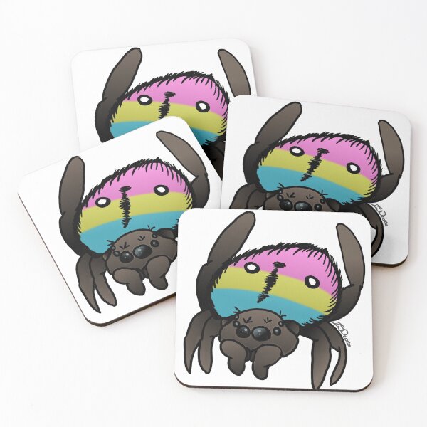 Item preview, Peacock Spider Pride pansexual  designed and sold by Farsketched.