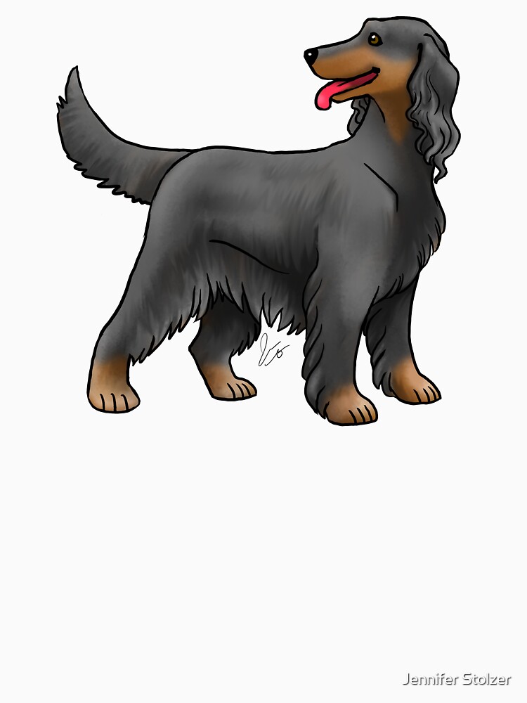 Irish Setter - Black and Tan by jameson9101322