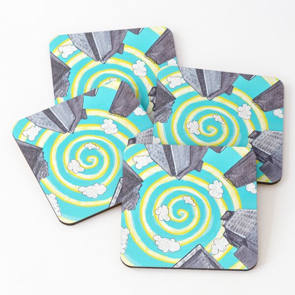 Item preview, Up Up and Away- Cityscape designed and sold by claudine4art.