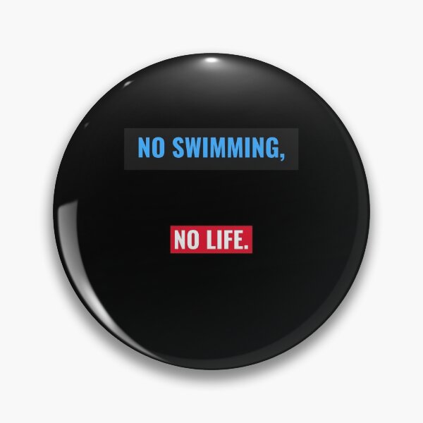 Item preview, No Swimming No Life designed and sold by Zwembad Vergelijker.
