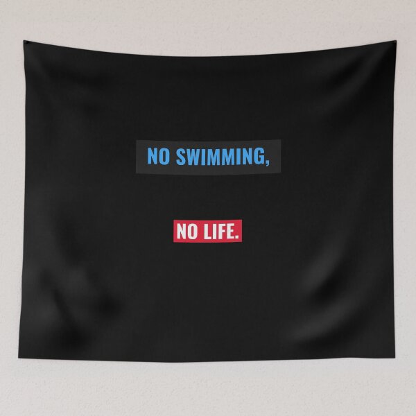Item preview, No Swimming No Life designed and sold by Zwembad Vergelijker.