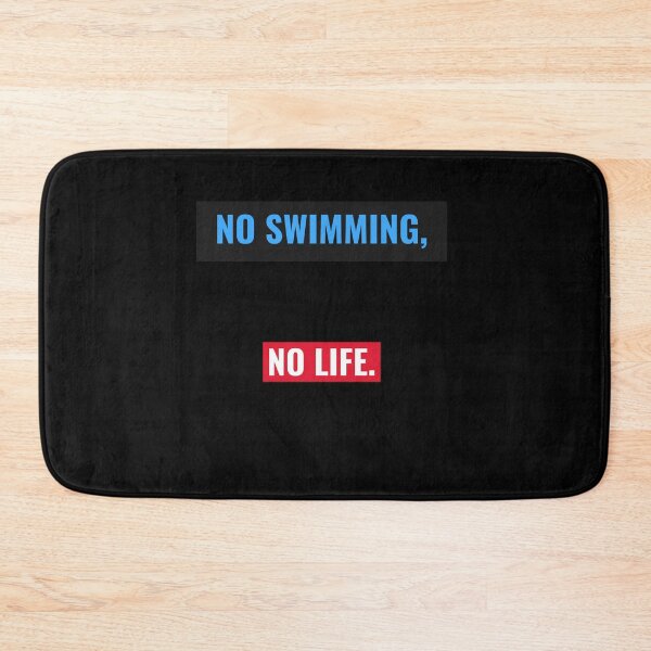 Item preview, No Swimming No Life designed and sold by Zwembad Vergelijker.