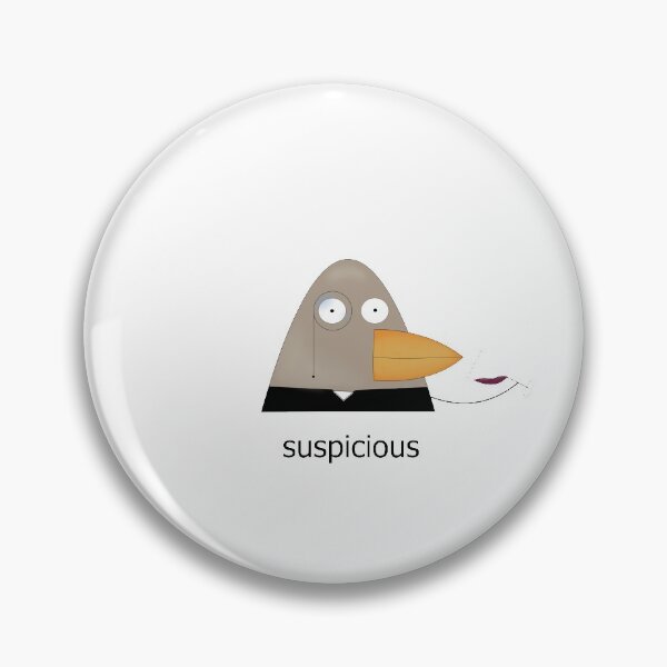 Artikelvorschau, suspicious bird entworfen und verkauft von BreadCrumbBird.