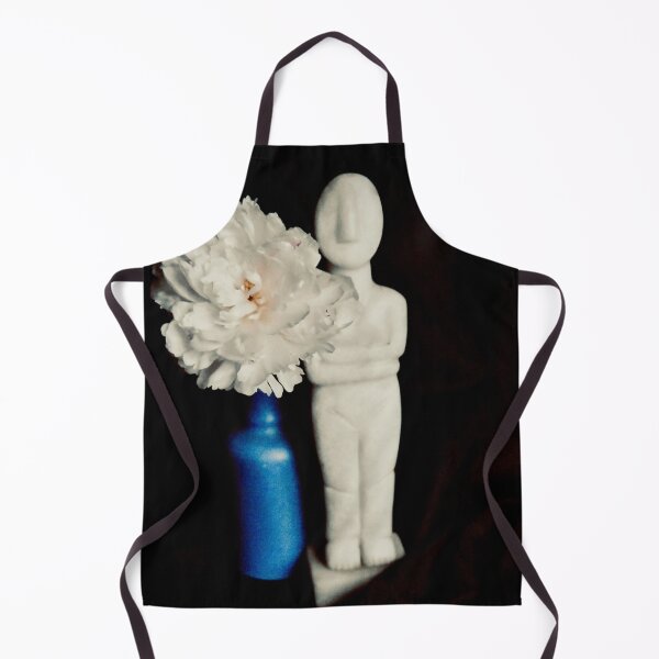 Item preview, Cycladic figure with blue Cretan jar designed and sold by keithmilligan.