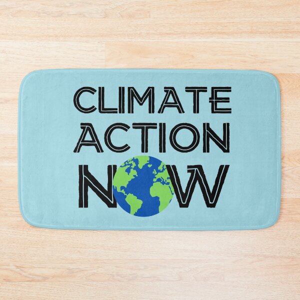 Item preview, Climate Action Now (black, blue, green) - Strike to Save the Earth and Environment designed and sold by gimmesometees.