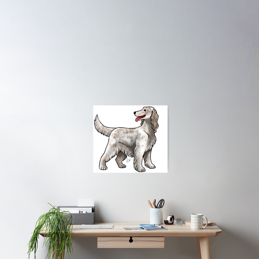 Irish Setter - Spotted Poster