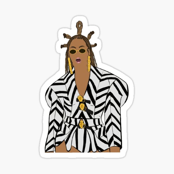 Beyoncé Black is King Sticker  Beyonce stickers, Cute cartoon drawings,  Black stickers