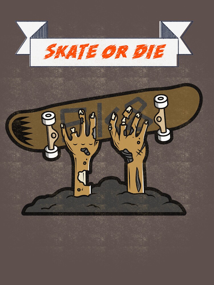 Skate or Die T-shirt by ds-4