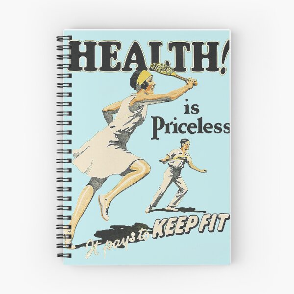Item preview, Health is Priceless, Vintage Motivational Poster designed and sold by vintagevivian.