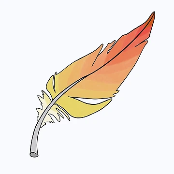 Artwork thumbnail, Feather Gradient by DrawingBasic
