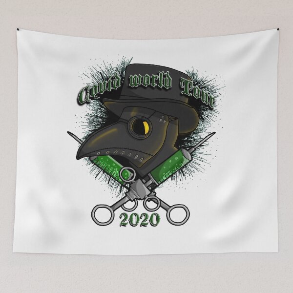 Item preview, Covid world tour Plague doctor 2020 designed and sold by vladflame.