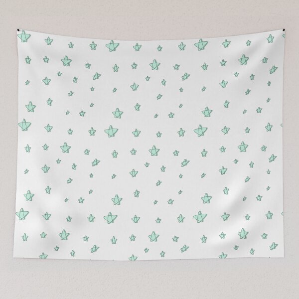 Item preview, Pastel Green Stars with Shadow designed and sold by Arexus.