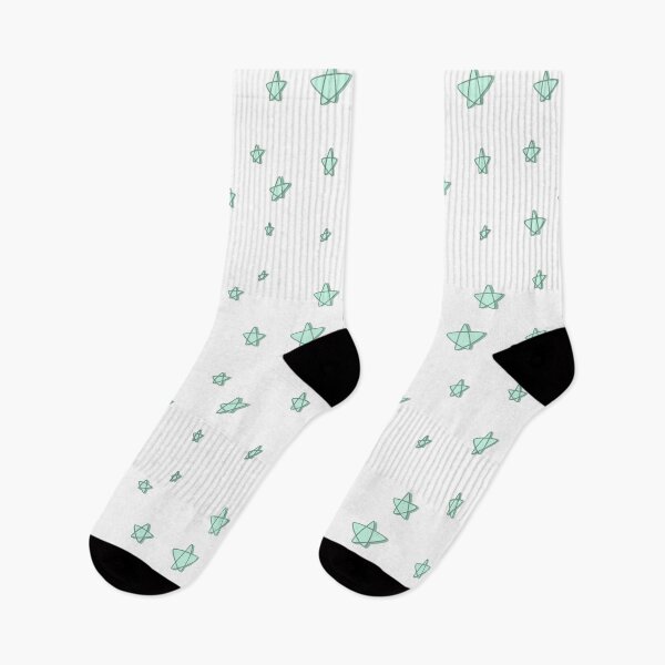 Item preview, Pastel Green Stars with Shadow designed and sold by Arexus.
