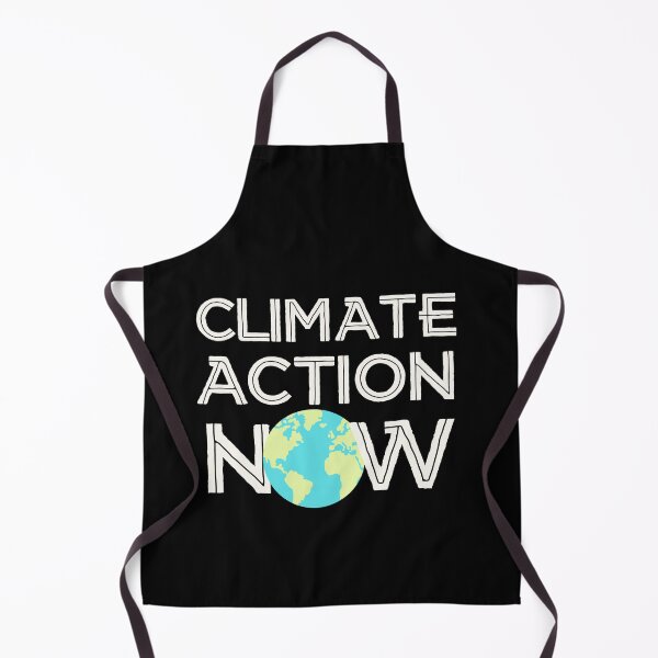 Item preview, Climate Action Now (white, light blue & green) - Strike to Save the Earth and Environment designed and sold by gimmesometees.