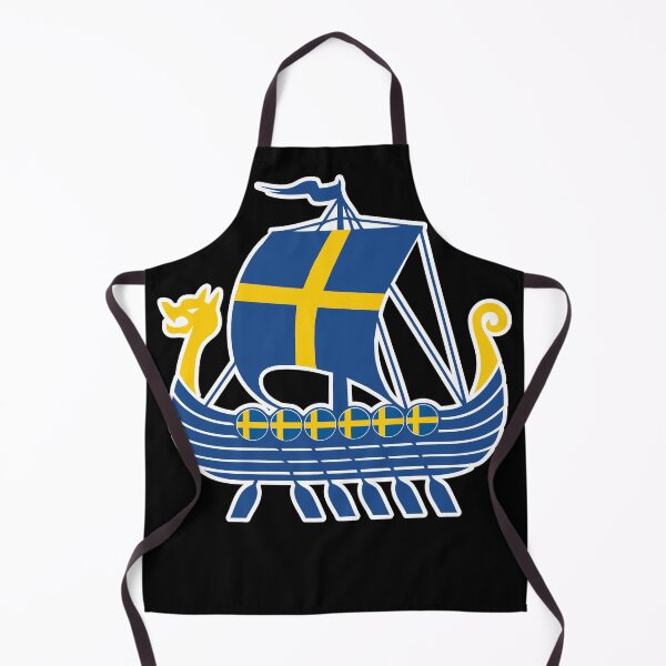Item preview, Sweden Viking Ship Gift Valhalla Swedish Viking designed and sold by DSWShirts.