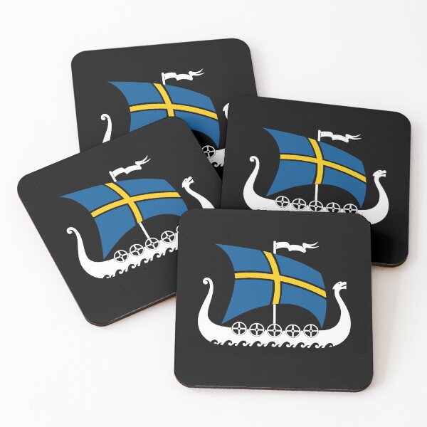 Item preview, Sweden Viking Ship Valhalla Swedish Viking Ship designed and sold by DSWShirts.