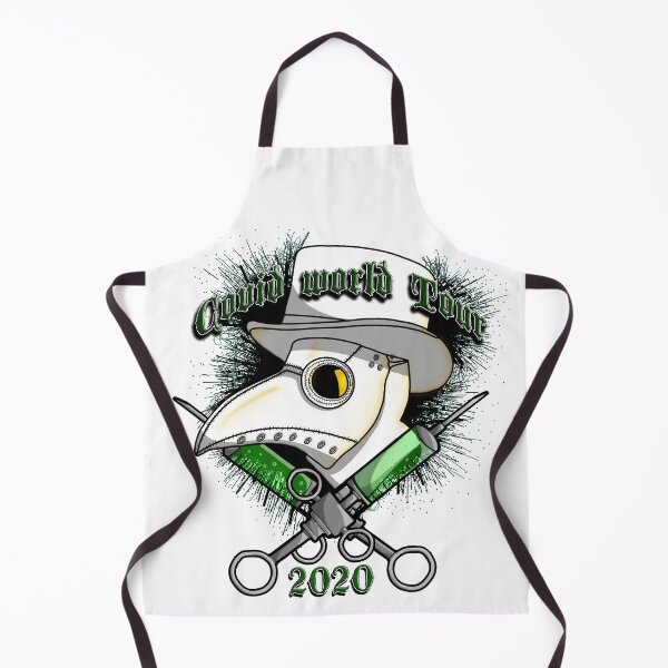 Item preview, Covid world tour Plague doctor 2020 (white mask) designed and sold by vladflame.