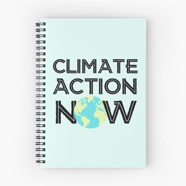 Item preview, Climate Action Now (black, light blue & green) - Strike to Save the Earth and Environment designed and sold by gimmesometees.