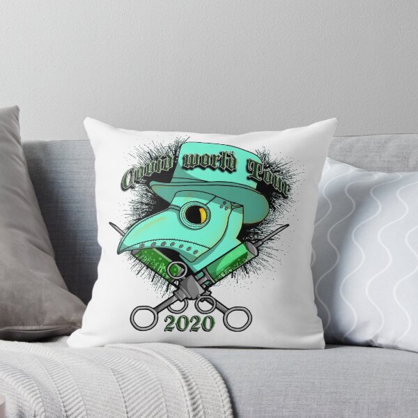 Item preview, Covid world tour Plague doctor 2020 (blue mask) designed and sold by vladflame.