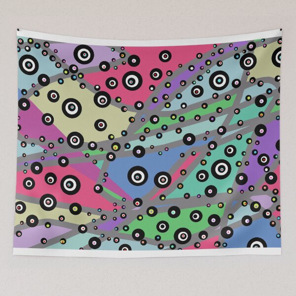 Item preview, Funky Lucky Dots Painting designed and sold by azimaplace.