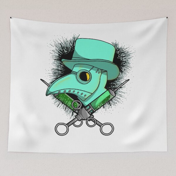 Item preview, The Plague doctor (blue mask) designed and sold by vladflame.
